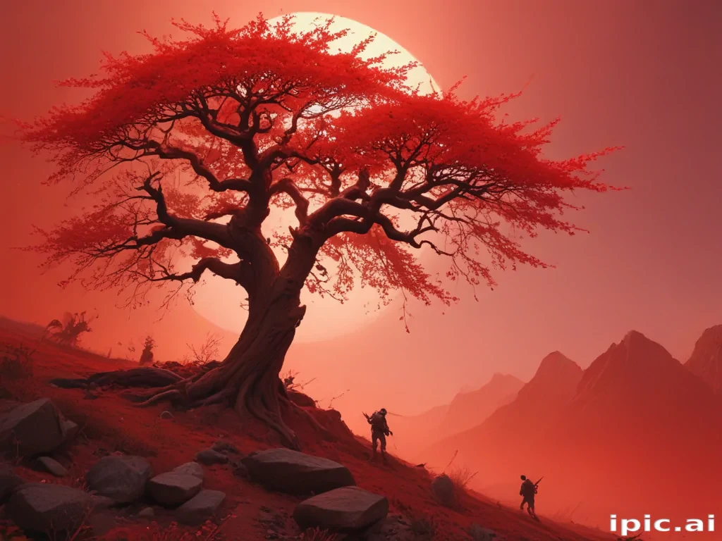 aesthetic red bg