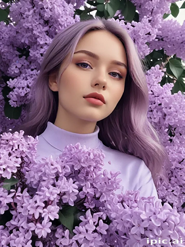 lilac aesthetic