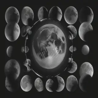 moon phases png