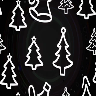 christmas outline