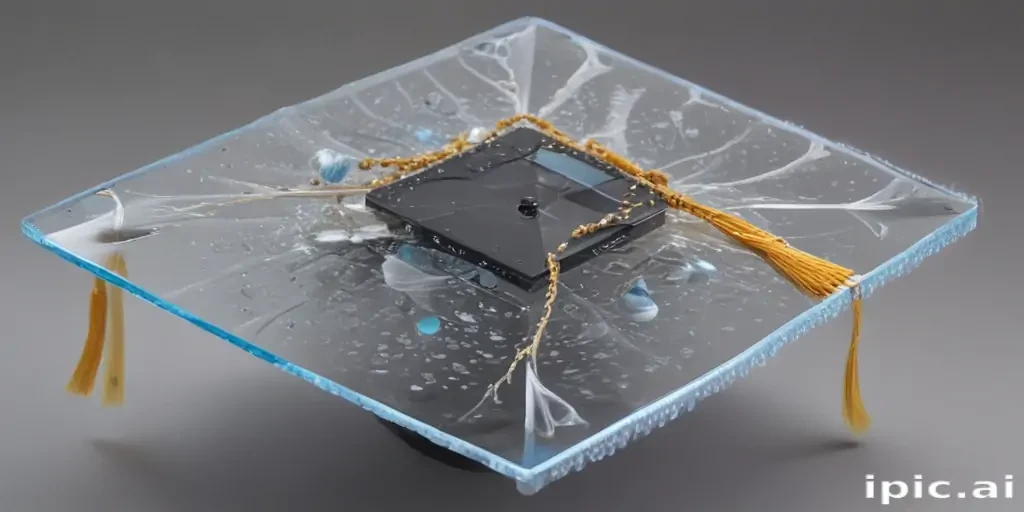 transparent graduation cap