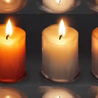 candle drawing
