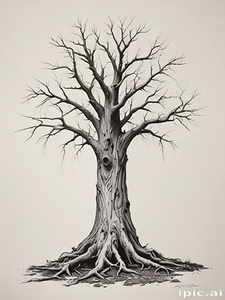 dead tree drawings