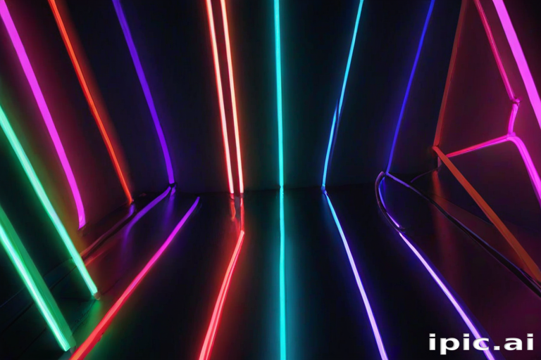 neon colorful background