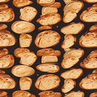 bread in cartoon
