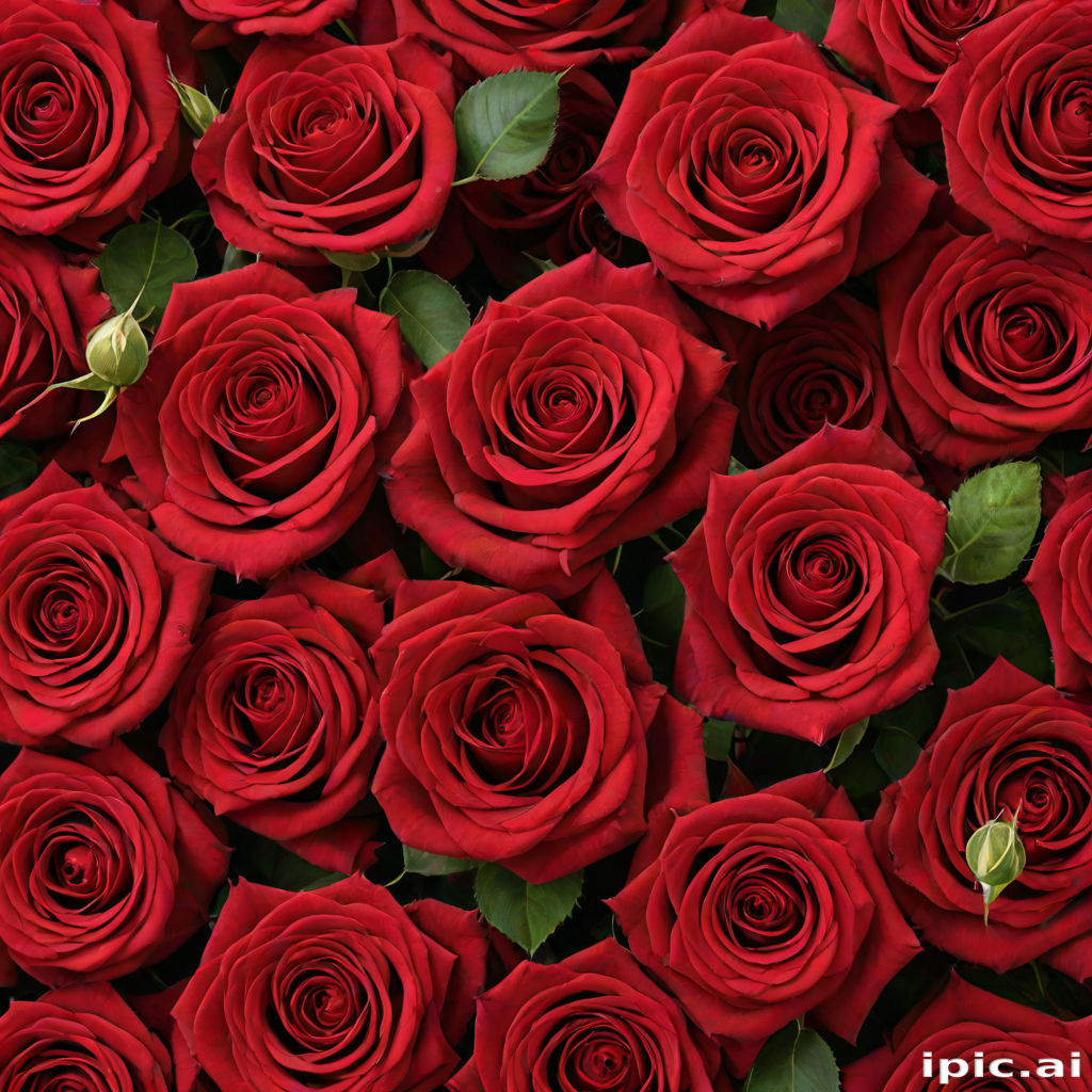red rose background