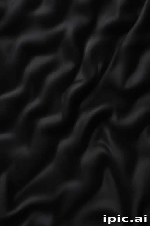 black fabric texture