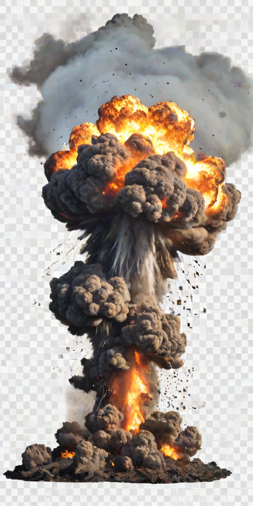 explosion transparent png