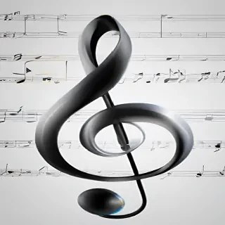 music note transparent background