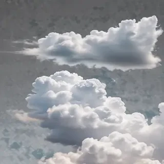 clouds with transparent background