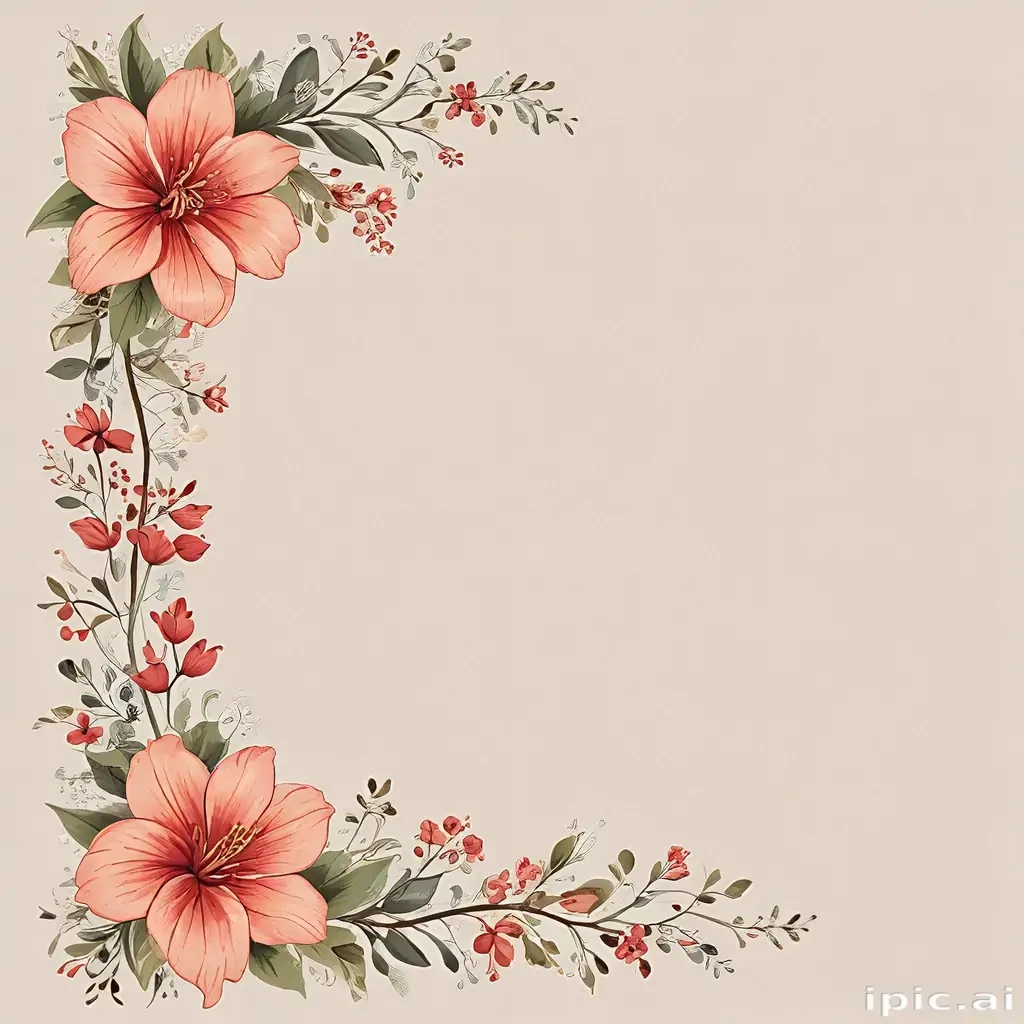 border flower png