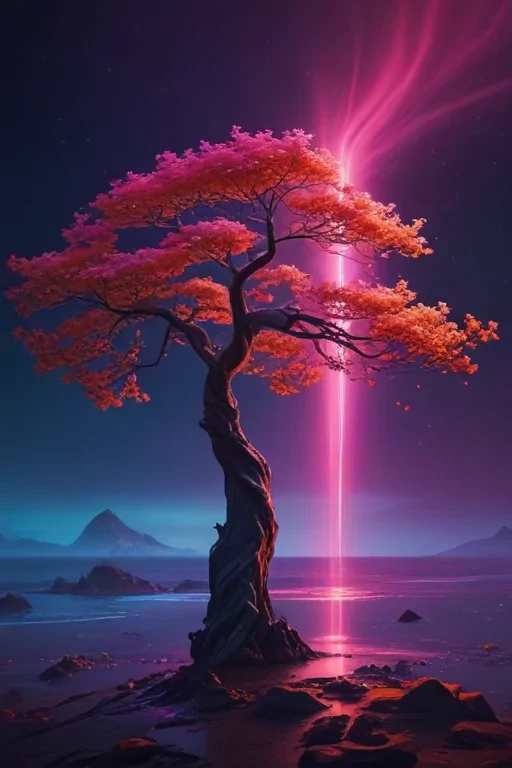 neon back ground