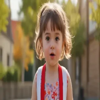 little girl cute