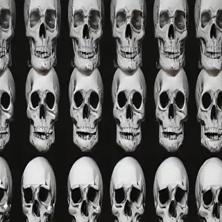 skull background