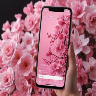 pink aesthetic phone wallpaper