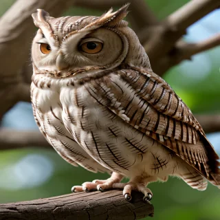 screech owl sound
