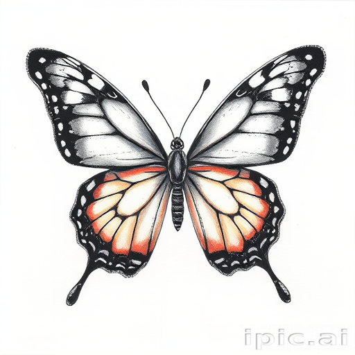 butterfly images drawing