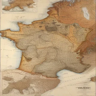 map of france