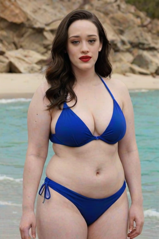 kat dennings in bikini