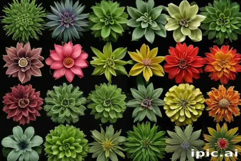 plants no background