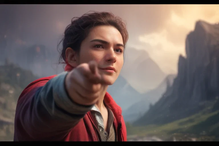 pointing at you