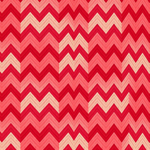 zigzag pattern with alternating colors of red, beige, and lavender, high resolution, ISO 100, f/8 aperture, 50mm lens, top-down view, digital camera, vibrant colors