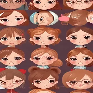 cute women background