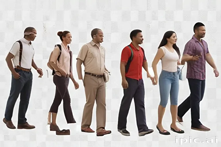 people walk png