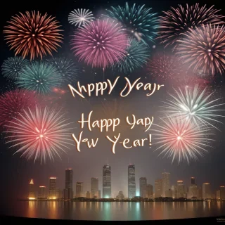 new year background