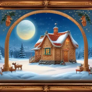 christmas clip art frames