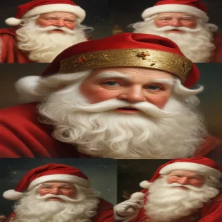 vintage santa images