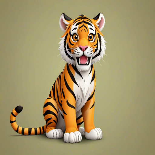 tiger cartoon tiger