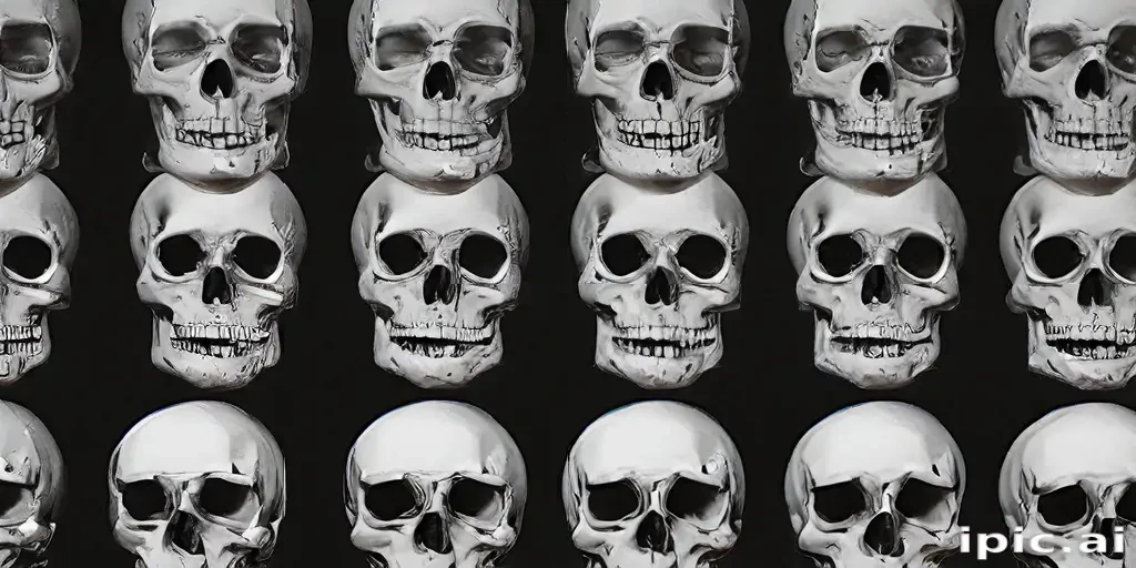 skull background