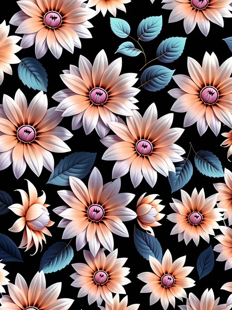 aesthetic flower backgrounds