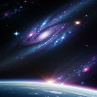 space galaxy wallpaper