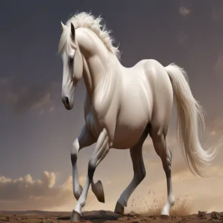 image of a cartoon horse