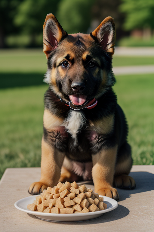 best puppy food for german shepherd