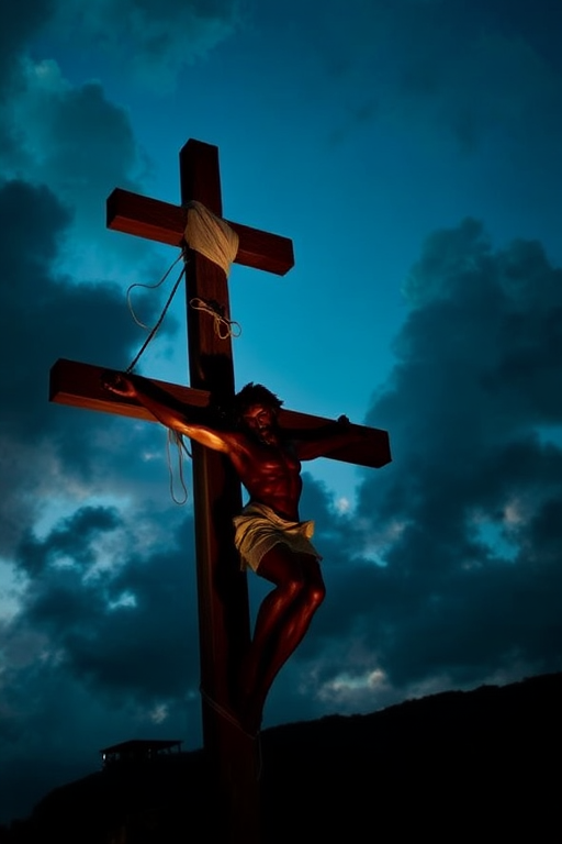 pics of jesus on the cross