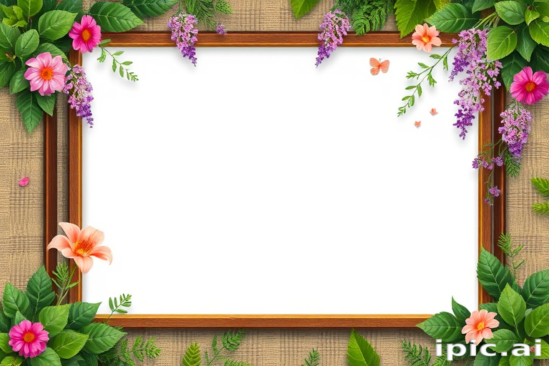 png frame border