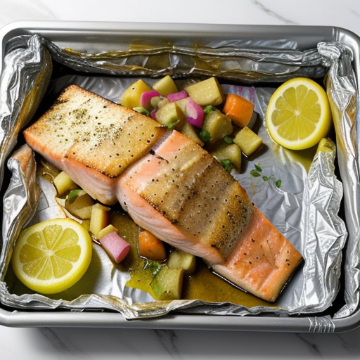 oven baked mahi mahi in foil