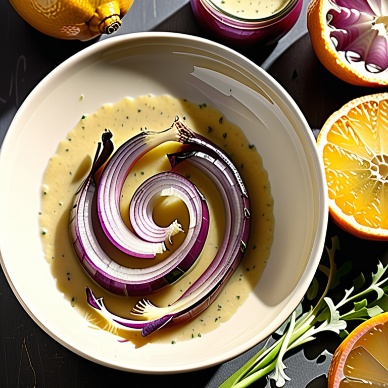sweet onion and citrus dressing
