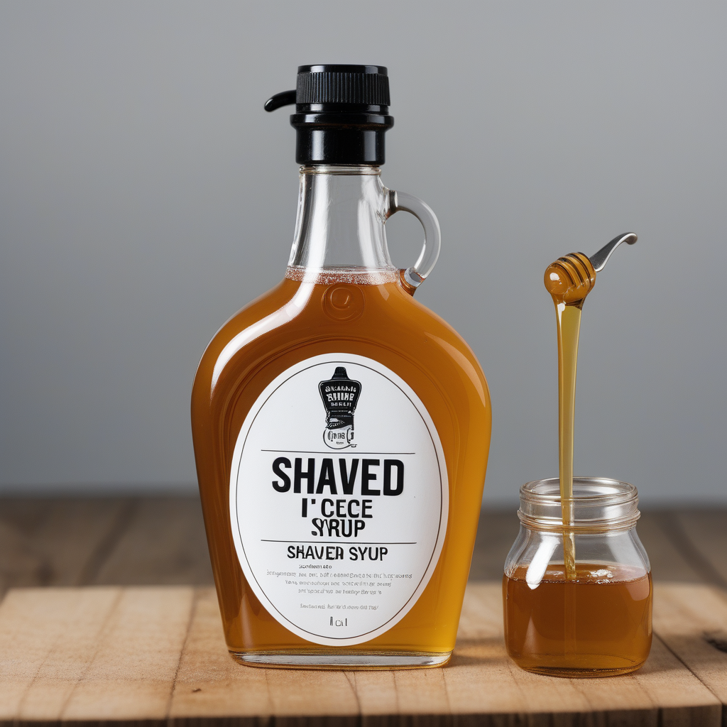 shaved i c e syrup