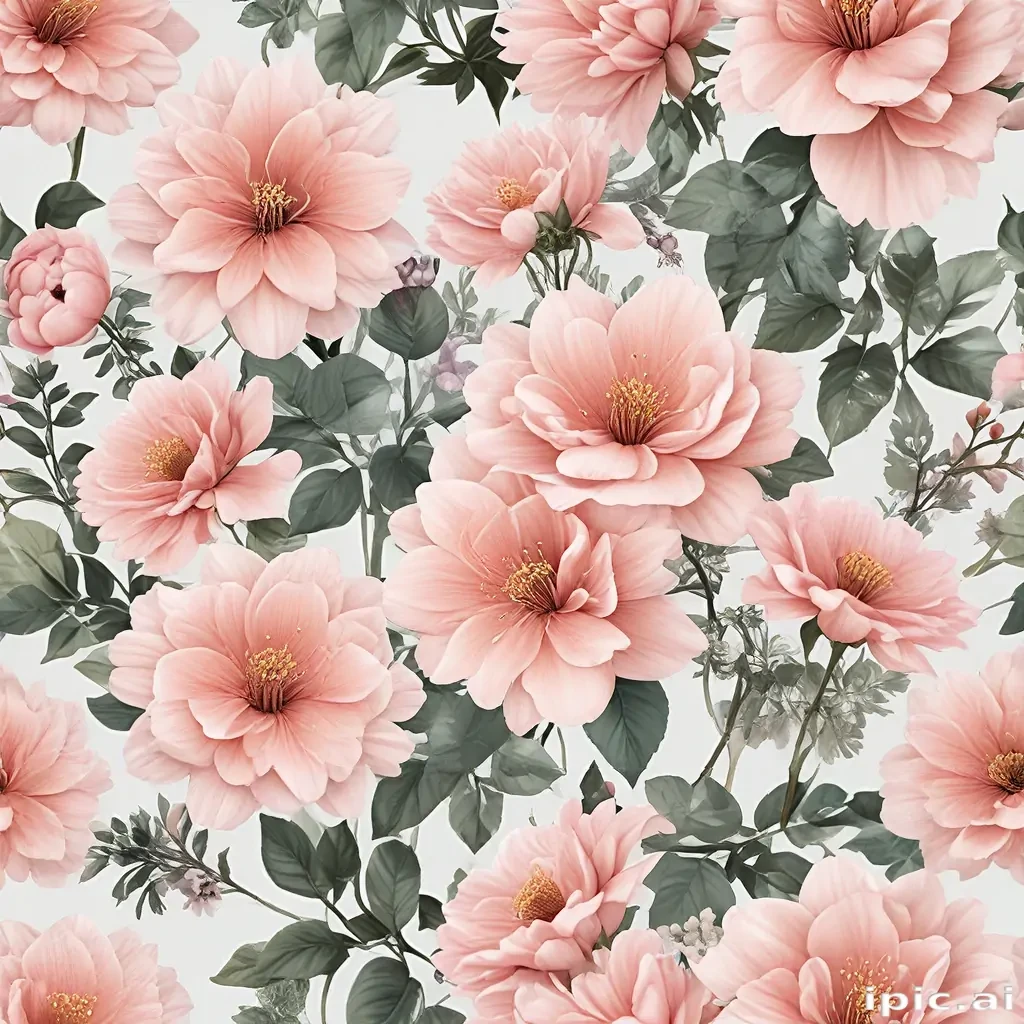 aesthetic flowers transparent