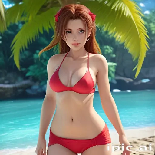 aerith gainsborough bikini