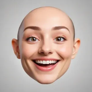 smiling face transparent