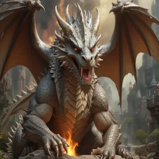 dragons background