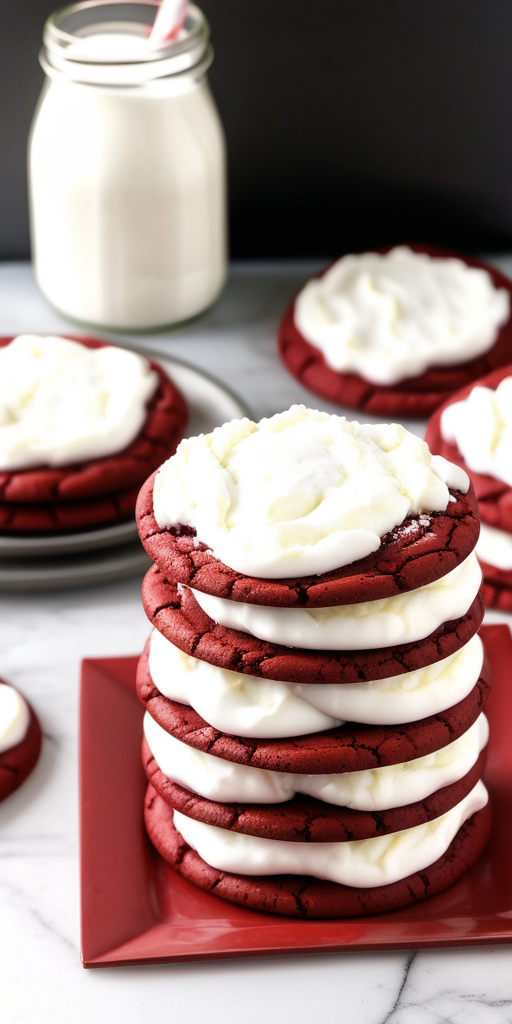 red velvet cool whip cookies