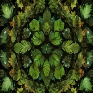 leaf circle