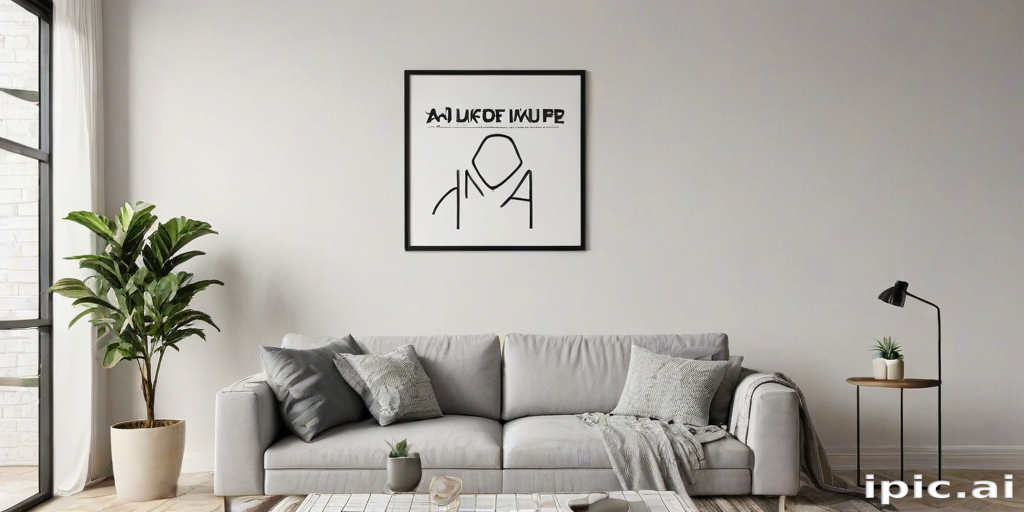 free wall art mockup