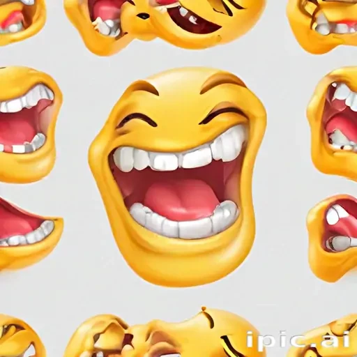 laugh emoji transparent